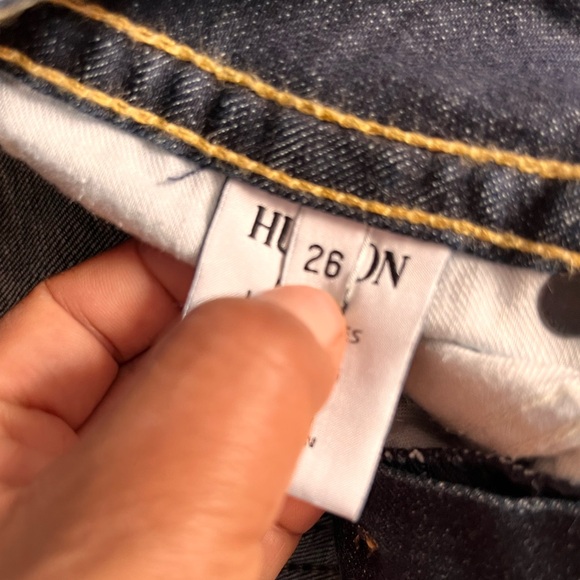 Hudson USA Signature Mid Rise Bootcut Jeans Size 26 - Picture 13 of 16